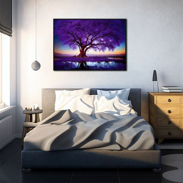 Blauer Jacaranda-Baum